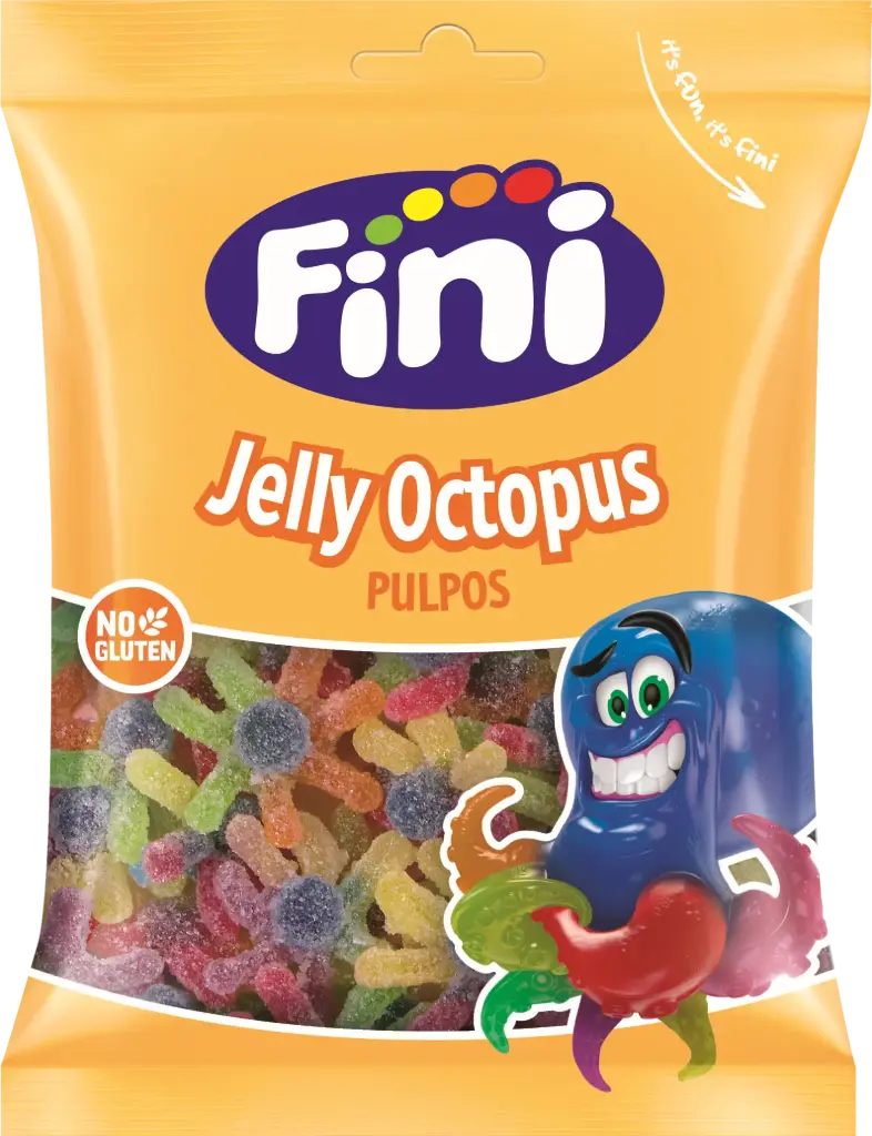 FINI JELLY SOUR OCTOPUS 90GM