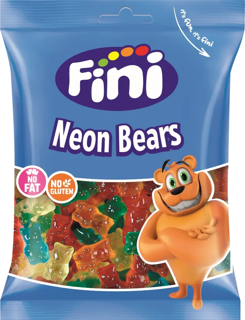 FINI JELLY CLEAR BEARS 90GM