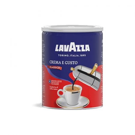 LAVAZZA 250g Crema & Gusto Coffee Metal Box