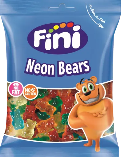 FINI JELLY CLEAR BEARS 90GM