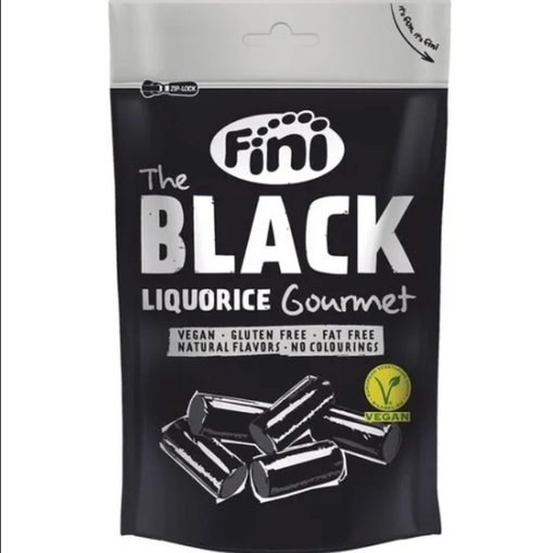 GOURMET BLACK LIQUORICE  X180G  